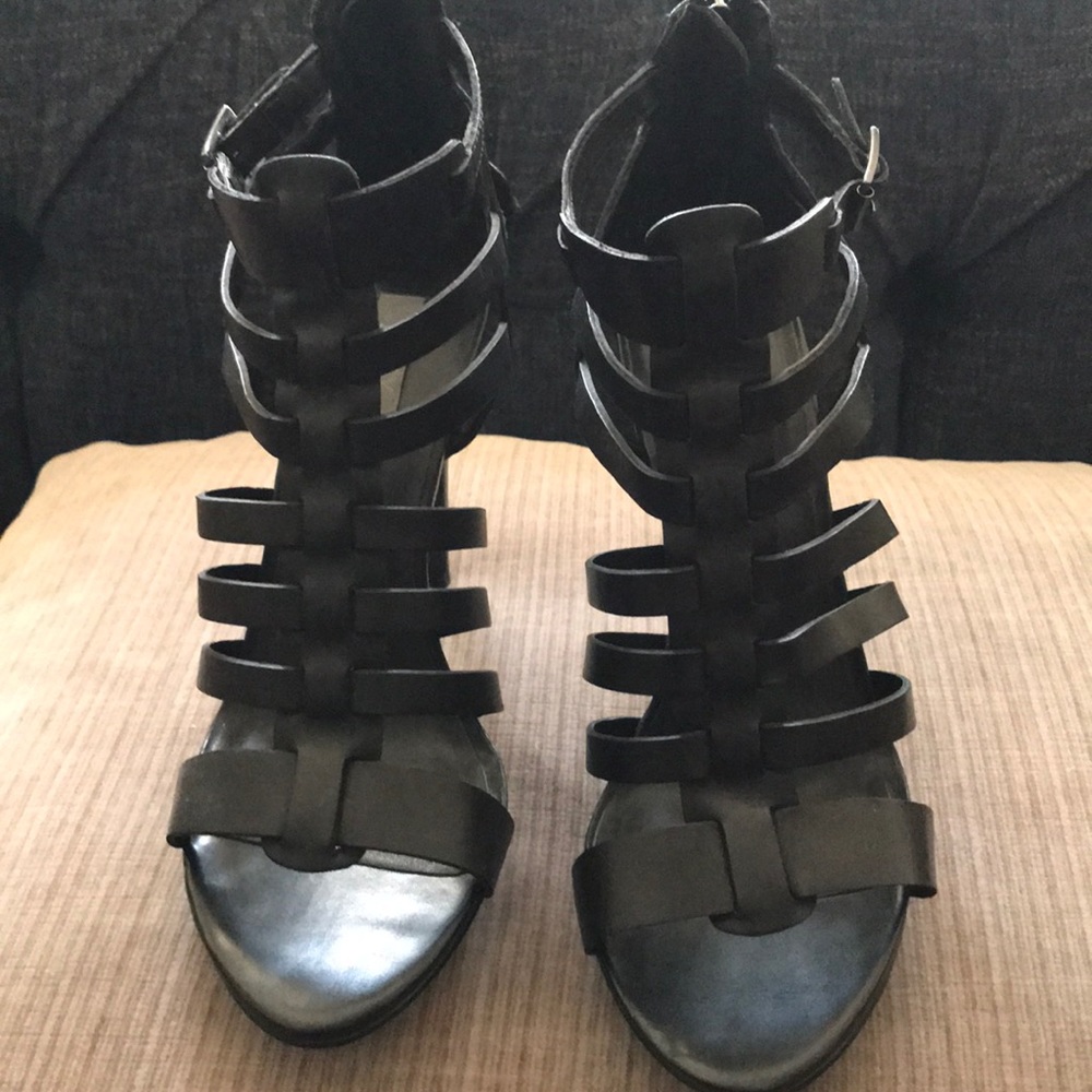 Saks fifth Avenue black shoes.